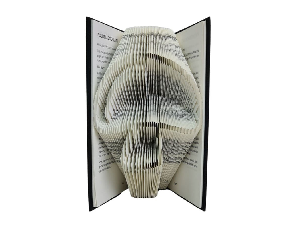 Mushroom - Design 4 - Book folding pattern