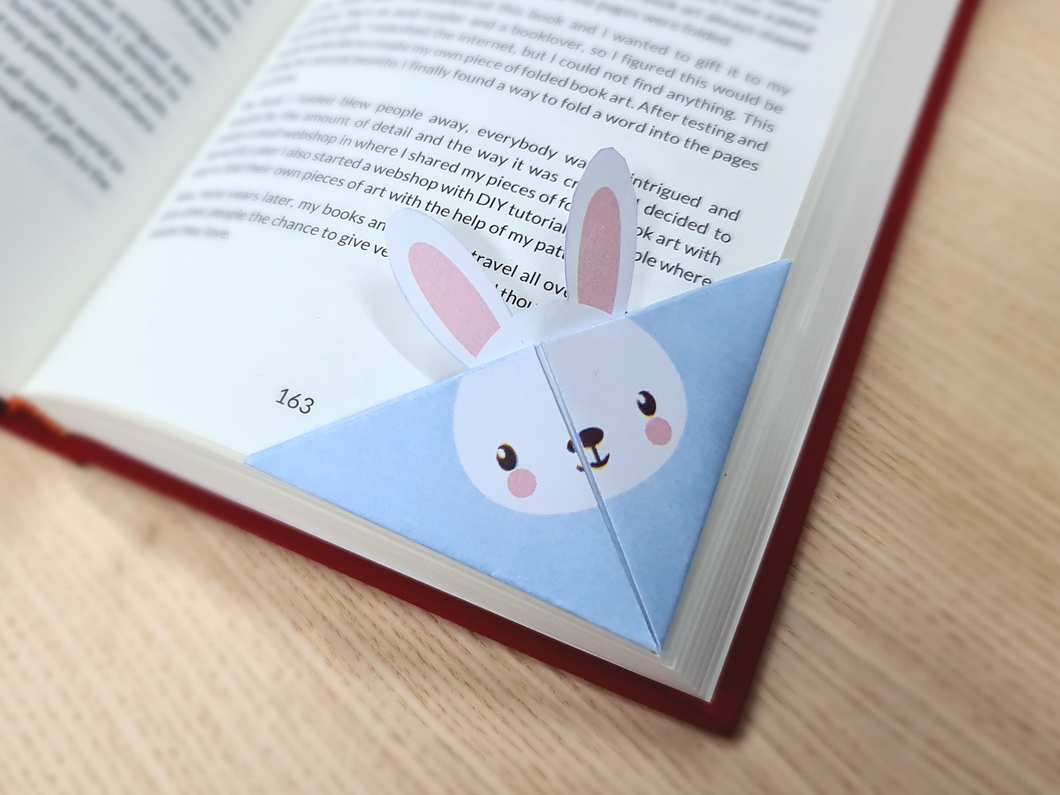 DIY Bookmark Bunny