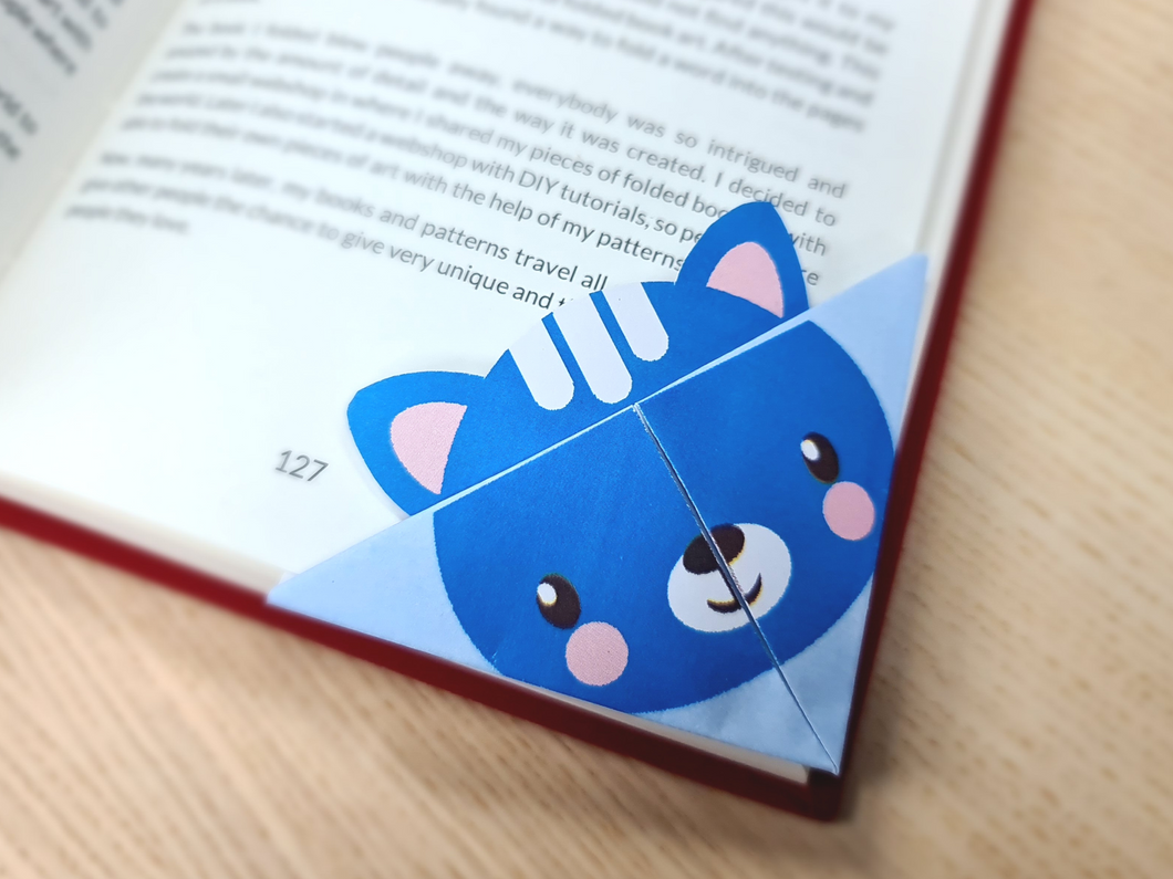 DIY Bookmark Cat