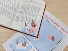 Load image into Gallery viewer, DIY Bookmark Cow