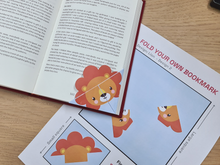 Load image into Gallery viewer, DIY Bookmark Lion 2