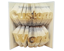 Load image into Gallery viewer, Custom 2 lines - Book folding pattern