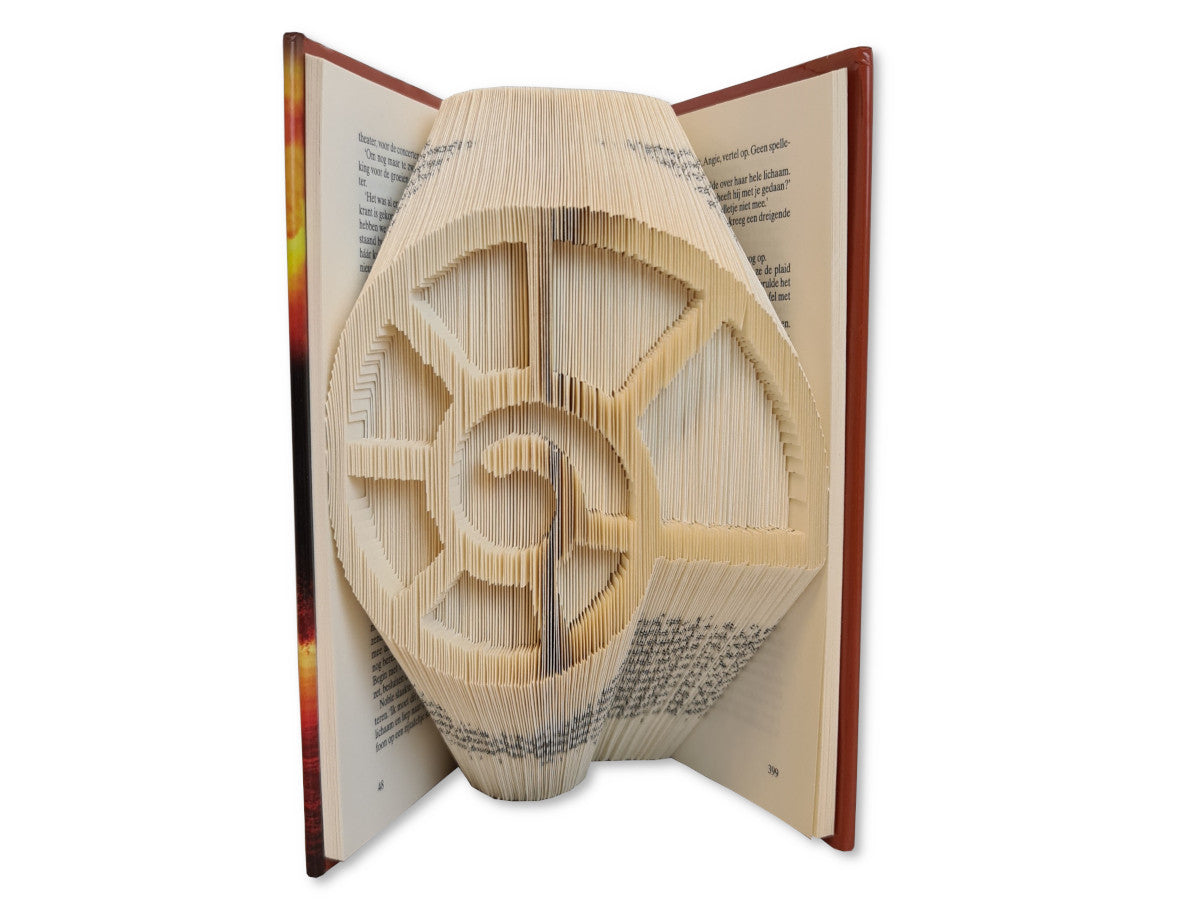 Dinosaur fossil - Book folding pattern - Folded Book Art – FoldedBookArt