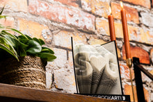 Load image into Gallery viewer, Folded book art custom initials - traditional anniversary gifts