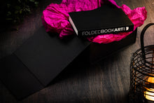 Load image into Gallery viewer, Folded book art custom initials - traditional anniversary gifts