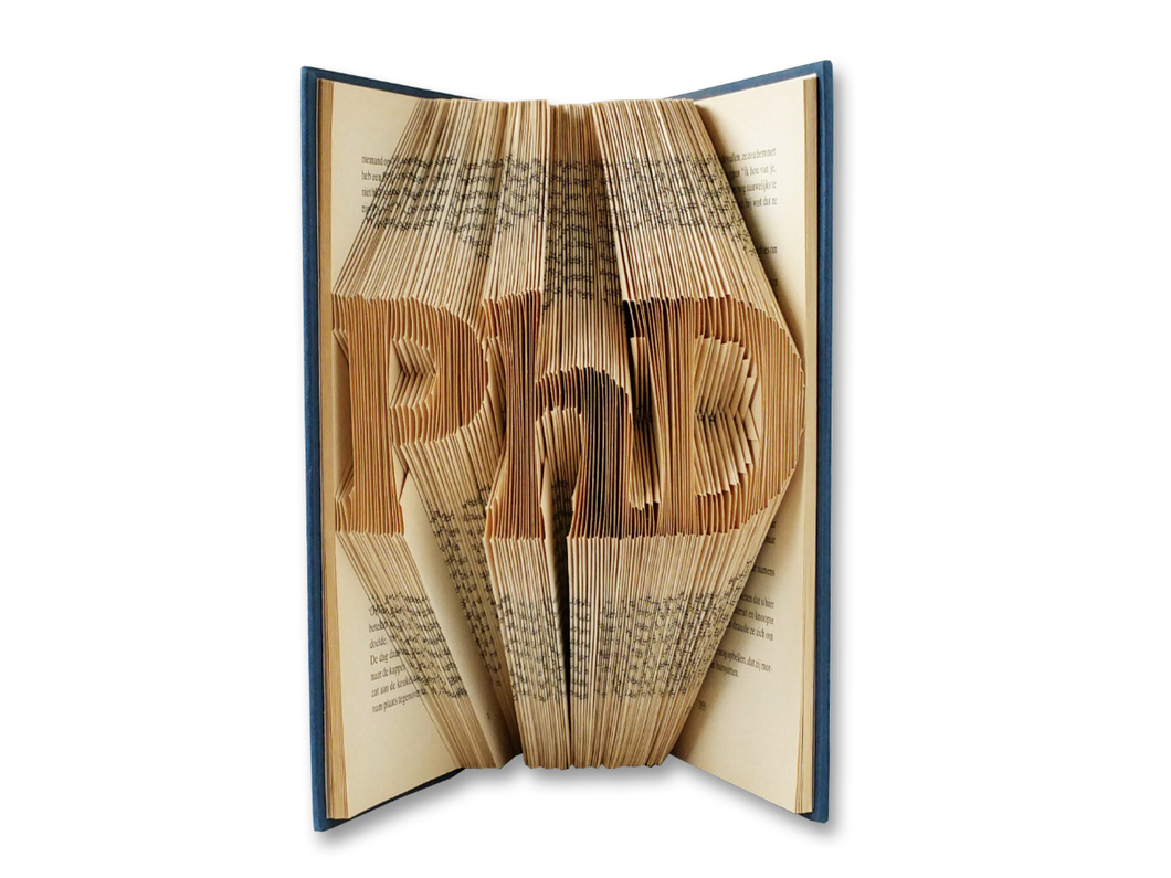 PhD - Book folding pattern