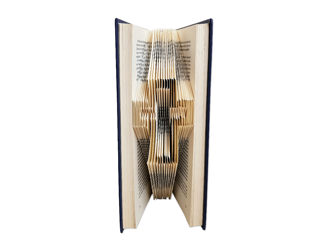 Christian cross - Mini book folding pattern