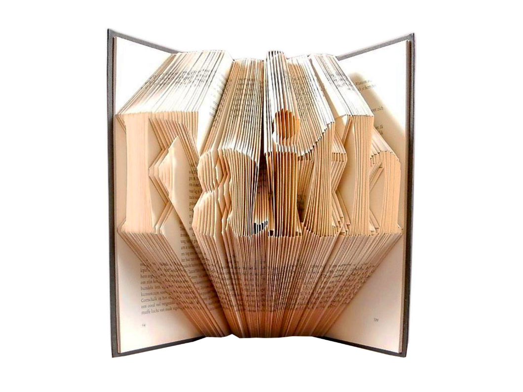 Faith - Book folding pattern