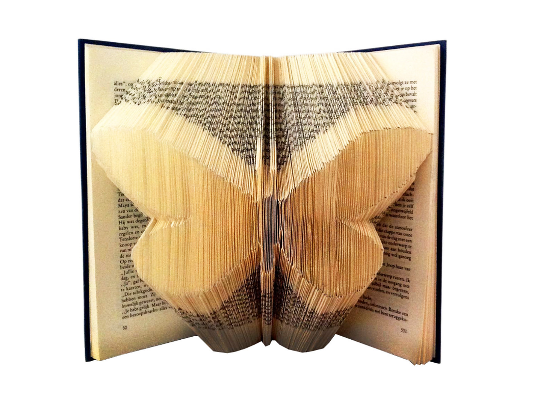 DIY 'Butterfly' Bookfolding: Delightful Craft for Nature Lovers