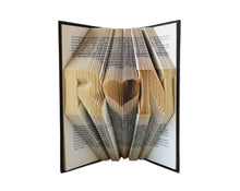 Load image into Gallery viewer, Custom initials - Book folding pattern