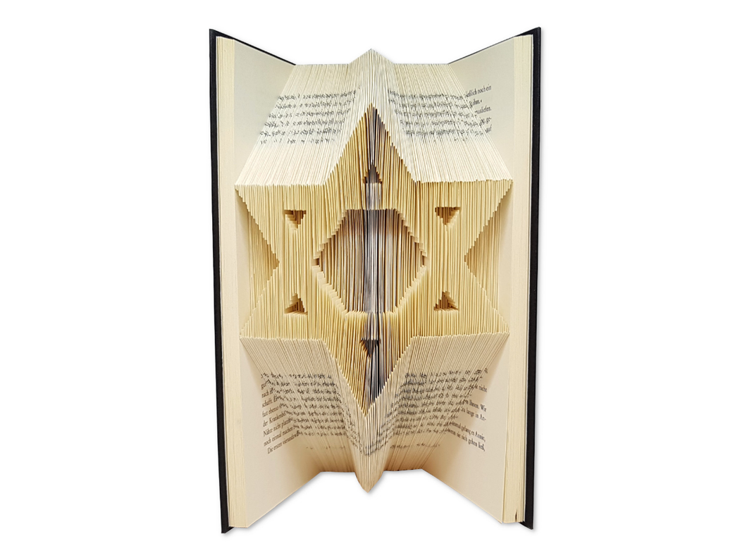 Star of David - Book folding pattern