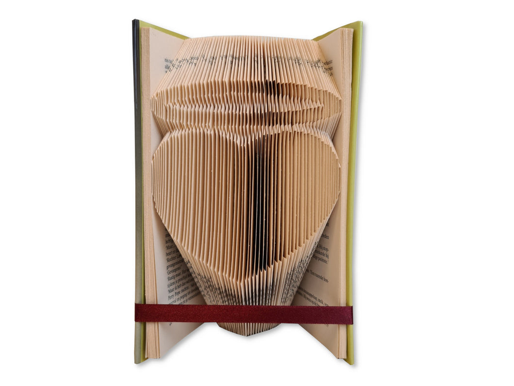 Angel Heart - Book folding pattern