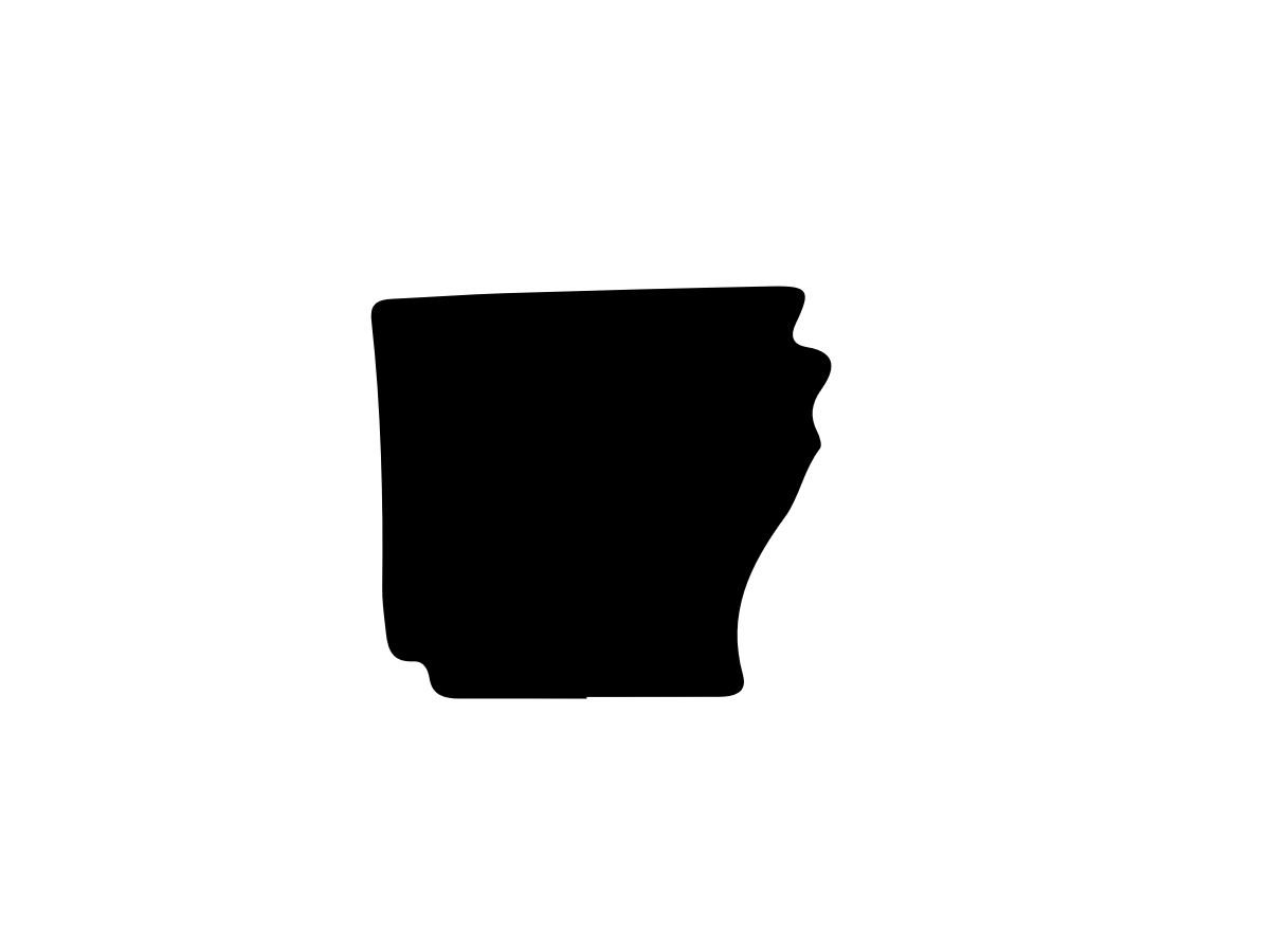 Arkansas - Book folding pattern