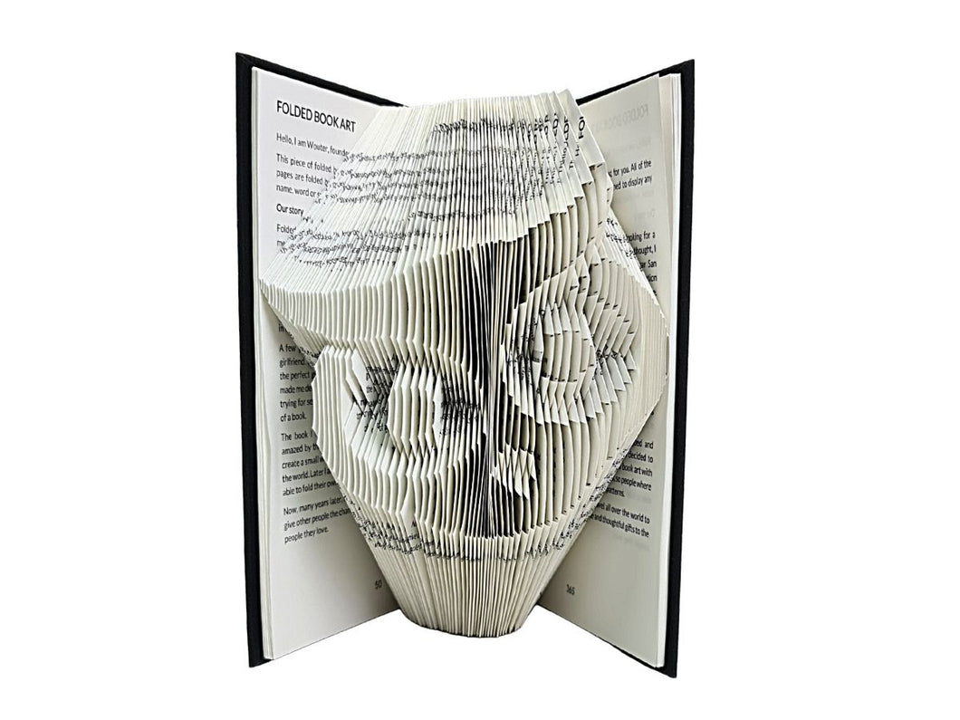 Owl Eyes - Design 3 - Book folding pattern