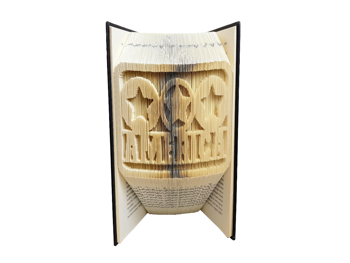America - Book folding pattern