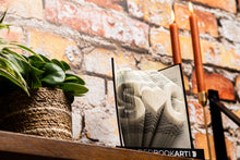 Load image into Gallery viewer, Folded book art custom initials - traditional anniversary gifts