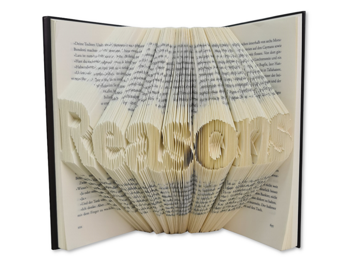 Reasons - Book folding pattern - Folded Book Art – FoldedBookArt