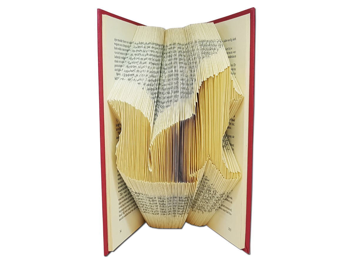 Fox - Book folding pattern - Folded Book Art – FoldedBookArt