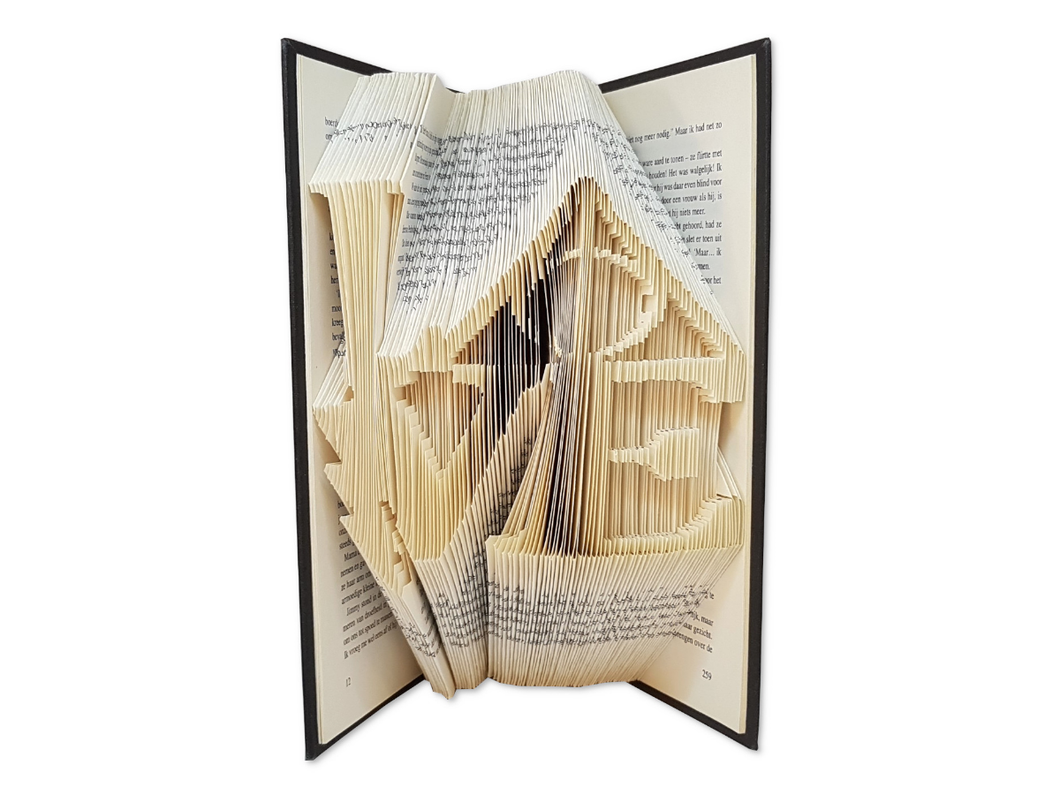 Love - Book folding pattern