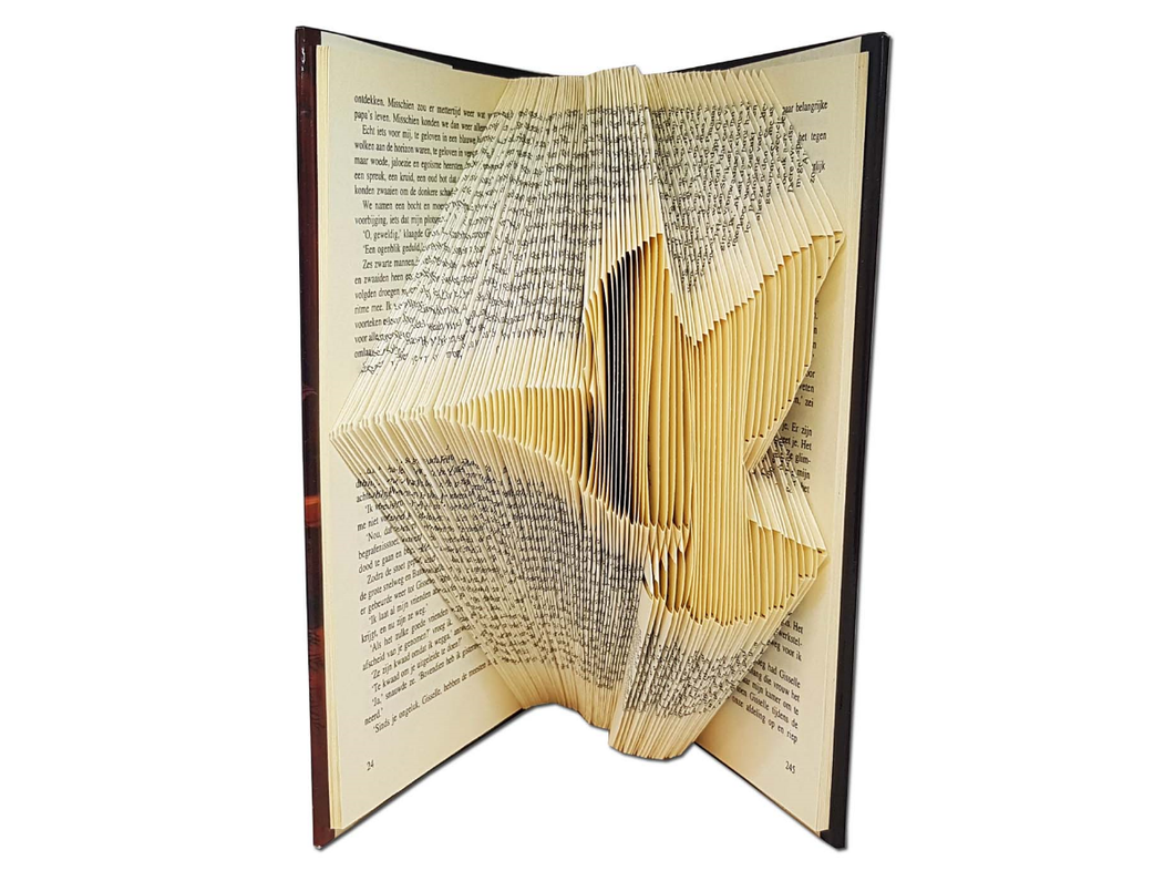 Hummingbird - Book folding pattern