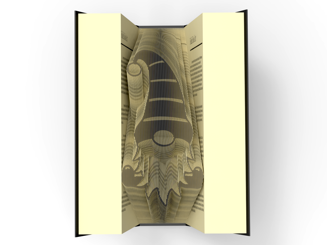Gnome - Book folding pattern