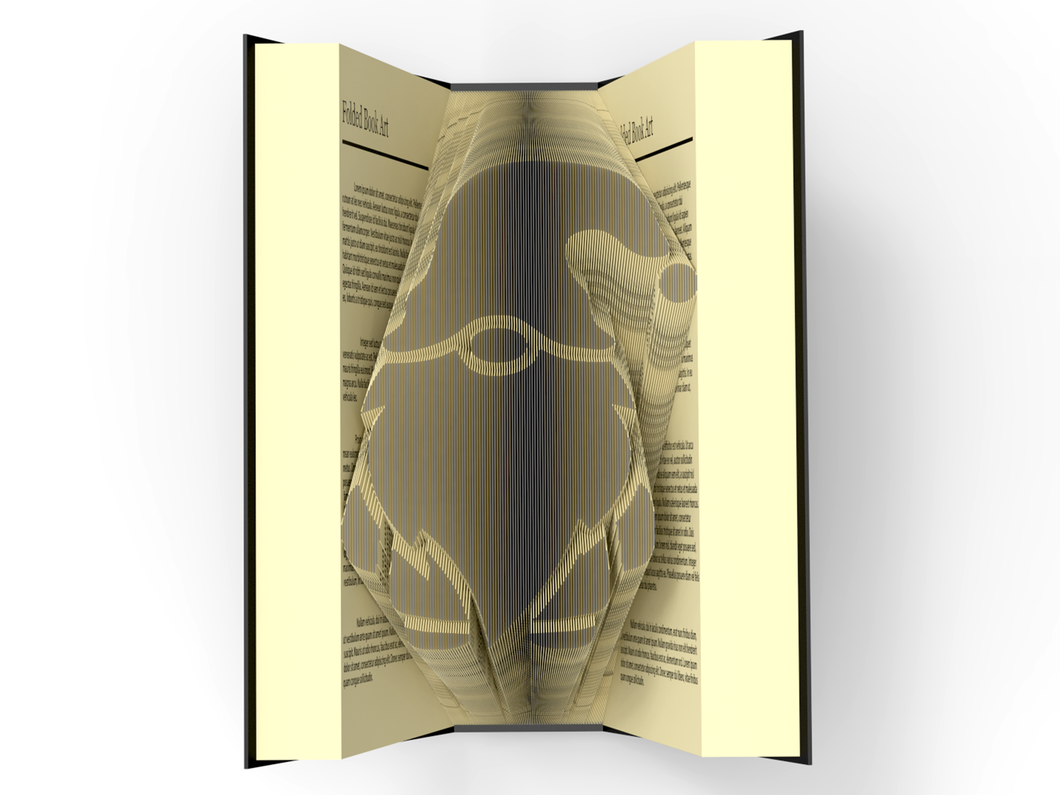 Gnome - Design 2 - Book folding pattern