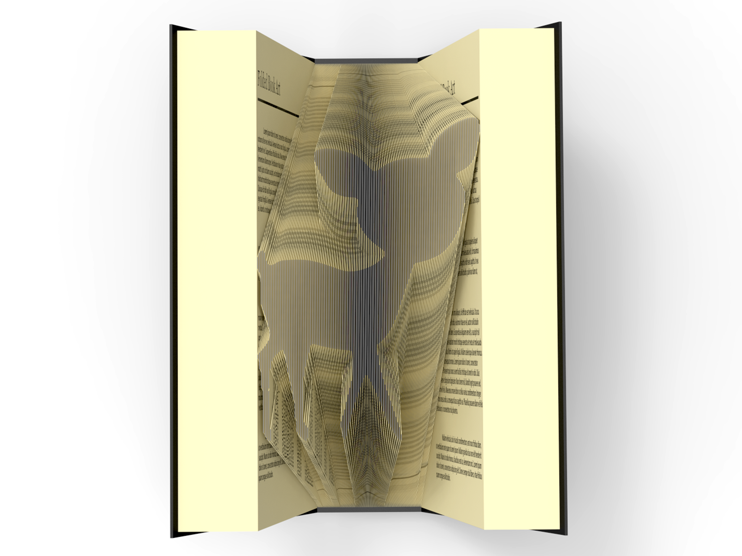 Baby Deer - Book folding pattern