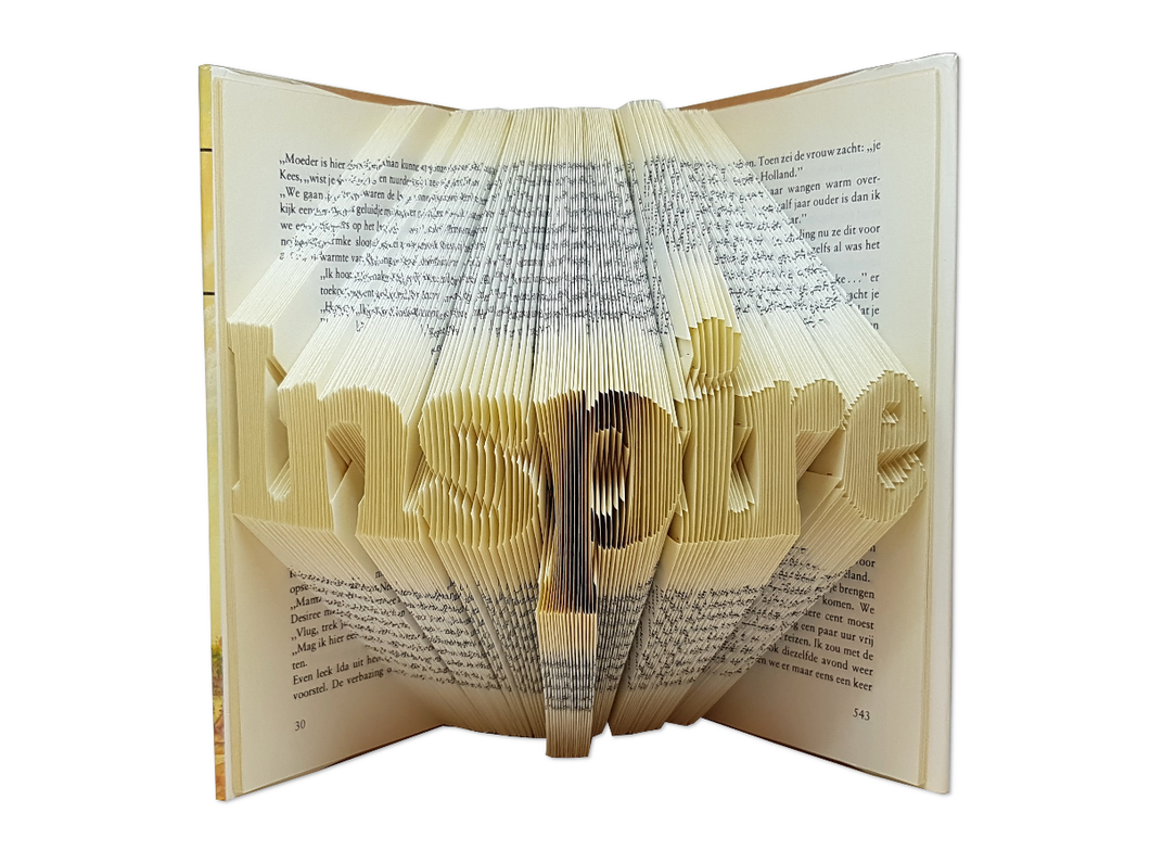 Inspire - Book folding pattern