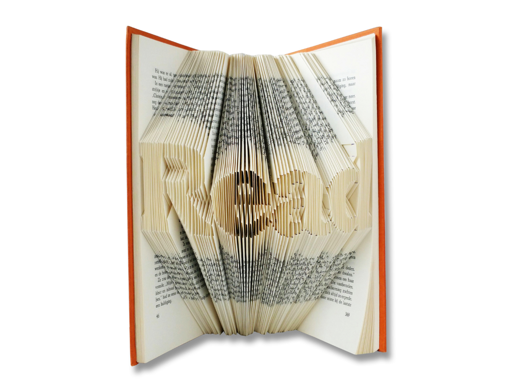 Read - Book folding pattern