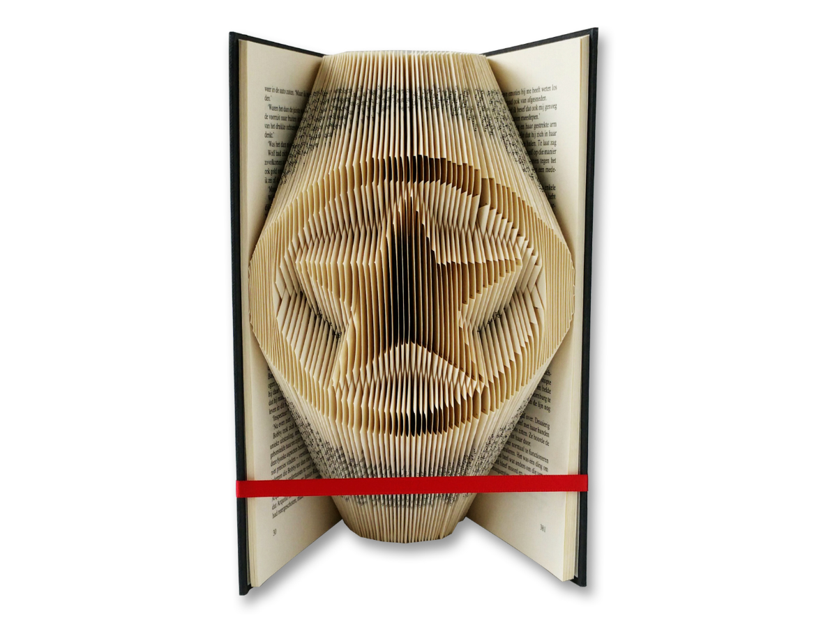 Military Star - Book folding pattern - Folded Book Art – FoldedBookArt