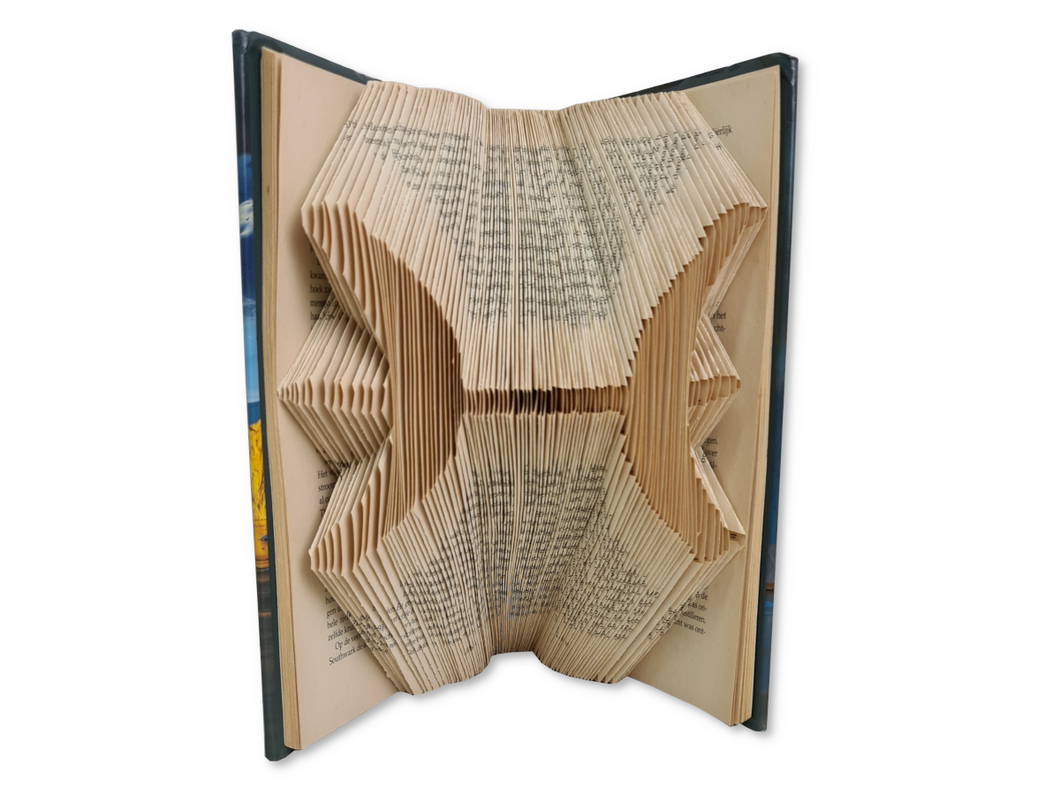 Zodiac Pisces - Book folding pattern