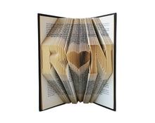 Load image into Gallery viewer, Custom initials - Book folding pattern