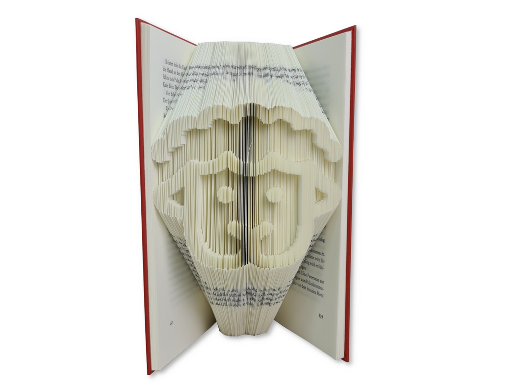 Sheep head - Book folding pattern